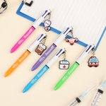 Personalized Simple Title Surname 3-In-1 Ballpoint Pen with Medical Element Charm Nurse's Day Nurse Week Appreciation Gift for Nurse Caregiver