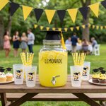 Personalized Graduation Cap Initial Set of 10 Disposable Frosted Plastic Cups with Year Name Celebration Graduation Party Favor for Graduates