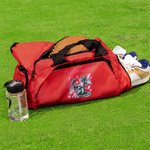 Gepersonaliseerde Dragon Geboortesteen Grote Capaciteit Duffeltas met Naam Verjaardag Team Gift voor American Football Lover