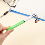 Personalized Simple Title Surname 3-In-1 Ballpoint Pen with Medical Element Charm Nurse's Day Nurse Week Appreciation Gift for Nurse Caregiver