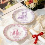 Personalised Hand-Drawn Pencil Style Graduation Photo Ceramic Jewellery Dish with Year Name and School Name Daily Use Graduation Gift for Graduate