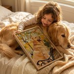 Personalized Oil Painting Style Photo Canvas Prints Ship from USA Housewarming Birthday Anniversary Gift for Family Friend