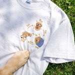 Personalisierte Ein Tag im Leben eines Haustieres Sweatshirt T-Shirt mit Haustier Foto Illustration tägliche Kleidung Geschenk für Tierbesitzer