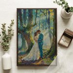 Personalized Oil Painting Style Photo Canvas Prints Ship from USA Housewarming Birthday Anniversary Gift for Family Friend