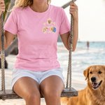 Personalisierte Ein Tag im Leben eines Haustieres Sweatshirt T-Shirt mit Haustier Foto Illustration tägliche Kleidung Geschenk für Tierbesitzer