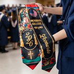 Personalized Mexican Theme Graduation Stole with Name and Year Graduation Celebration Gift for Class of 2026 Graduate Christian