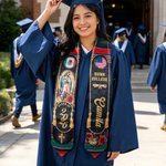 Personalized Mexican Theme Graduation Stole with Name and Year Graduation Celebration Gift for Class of 2026 Graduate Christian