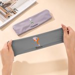 Personalized Pilates Poses Pattern Embroidery Sweat-Proof Headband with Name Fitness Use Birthday Sport Gift for Yoga Lover Pilates Lover