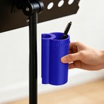 Personalisierte 3D-gedruckt Flexible Musikinstrument Stand Bleistifthalter mit Namen Musik Studio Geburtstag Geschenk für Musikliebhaber