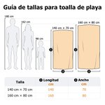 Toalla de playa personalizada extragrande de secado rápido silueta nadador multicolor nombre texto regalo de cumpleaños para amantes de la natación