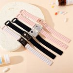 Personalisiertes medizinisches Symbol Wasserdichtes medizinisches Alarmarmband mit ID-Namensschild und Magnetband Tägliches Tragen Reise medizinisches Geschenk für Kind Patient