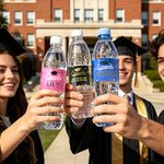 Personalized Grad Class of 2026 Set of 20 Waterproof Graduation Water Bottle Labels Stickers with Name and Year Graduation Party Gift for Graduates