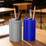 Personalisierte 3D-gedruckt Flexible Musikinstrument Stand Bleistifthalter mit Namen Musik Studio Geburtstag Geschenk für Musikliebhaber