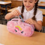 Zaino scolastico personalizzato con nome ricamato e astuccio per matite Regalo di compleanno per ragazze per il ritorno a scuola