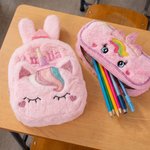 Zaino scolastico personalizzato con nome ricamato e astuccio per matite Regalo di compleanno per ragazze per il ritorno a scuola