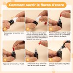 Faites-en Votre Trou en Un – Tampon Balle Golf Personnalisé avec Monogramme Initiale et Nom