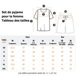 Set de pyjama multicolire personnalisé avec 1-5 photos de visage - Cadeau d'usage quotidien fête des Mères Pères pour la famille