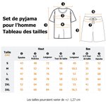 Set de pyjama multicolire personnalisé avec 1-5 photos de visage - Cadeau d'usage quotidien fête des Mères Pères pour la famille