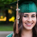 Personalisierte Perle Schmetterling Abschlusskappe Charme Quaste Memorial Ornament mit Foto Klasse von 2026 Graduierung Geschenk für Absolventen