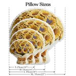 Personalized Butterfly Bee Bouquet Shape Soft Throw Pillow with 1-10 Names and Title Home Decor Christmas Birthday Gift for Mom Grandma