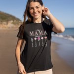 Gepersonaliseerd This Mommy Belongs To 1-16 Geboortebloem Sweatshirt met Naam Verjaardag Moederdag Cadeau voor Mama Oma