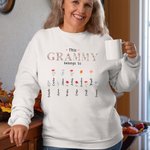 Gepersonaliseerd This Mommy Belongs To 1-16 Geboortebloem Sweatshirt met Naam Verjaardag Moederdag Cadeau voor Mama Oma