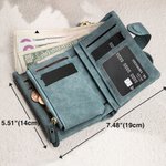 Personalisierte Multicolor Geburt Blume Cartoon Pferd PU Leder Armband Brieftasche mit Namen Geburtstag Kirche Brautparty Geschenk für Pferdebesitzer Liebhaber