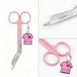 Personalized Nurse Uniform Lightweight Portable Bandage Scissors with Name Nurses' Day Graduation Gift for Nurses Veterinarians Medical Students