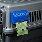 Distributore personalizzato di sacchetti per la cacca del cane con nome stampato in 3D e sacchetti biodegradabili Regalo per attività all'aperto per gli amanti dei cani