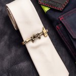 Personalized Fire Axe Tie Clip with Text Meaningful Retirement Father's Day Birthday Gift for Firefighter Retirement