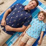 Personalized Multi-Color 1-10 Photos Kid Adult Hawaiian Shirt Daily Wear Beach Party Birthday Gift for Father Boyfriend Kids