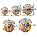 Personalized 2-4 Cartoon Character Cruise Magnet with Name Home Decor Birthday Summer Travel Gift for Friend