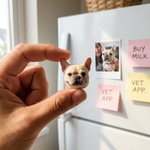 Cadre photo en bois avec texte pour chien, chat et animal de compagnie Cadeau d'anniversaire pour les amoureux des animaux de compagnie.