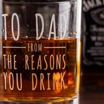 Verre à whisky 10 oz personnalisé avec 1-5 noms Fête des pères Cadeau d'anniversaire pour papa Grand-père