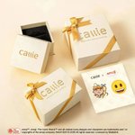 Personnalisé pierre de naissance emoji Scène Collier magnétique avec noms Bijoux délicat Fête des mères Anniversaire Cadeau pour maman Grand-mère | Callie × emoji ™.
