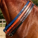 Personalised Multicolour Text PU Leather Horse Neck Strap Horseback Riding Use Training Birthday Gift for Equestrian Horse Owner Horse Rider