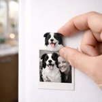 Cadre photo en bois avec texte pour chien, chat et animal de compagnie Cadeau d'anniversaire pour les amoureux des animaux de compagnie.