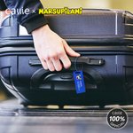 Personalised  Long-Tailed Leopard Marsupilami  Luggage Tag with Text Travel Essentials Birthday Gift for Family Travel Lovers | Callie × Marsupilami®