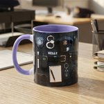 Personalized Police Cap Badge Uniform 11/15 oz Ceramic Mug with Name Police Academy Graduation Retirement Gift for Police Graduate