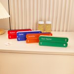 Personalized Multicolour 3D-Printed Am Pm Weekly Pill Organizer with 7 Days Pill Compartments and Name Travel Essential Get Well Gift for Family Friend
