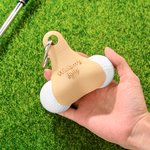 Gepersonaliseerde 3D geprinte Grappige Tekst Golfbalhouder en Teehouder met Clip Golfaccessoire Clubwedstrijd Souvenir Verjaardagsgeschenk voor Golfliefhebber