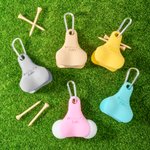 Gepersonaliseerde 3D geprinte Grappige Tekst Golfbalhouder en Teehouder met Clip Golfaccessoire Clubwedstrijd Souvenir Verjaardagsgeschenk voor Golfliefhebber