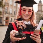 Personalized Mini 3D Graduation Photo Figurine Plaque with Text Anniversary Graduation Keepsake Birthday Gift for Graduates