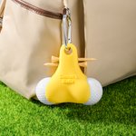 Gepersonaliseerde 3D geprinte Grappige Tekst Golfbalhouder en Teehouder met Clip Golfaccessoire Clubwedstrijd Souvenir Verjaardagsgeschenk voor Golfliefhebber