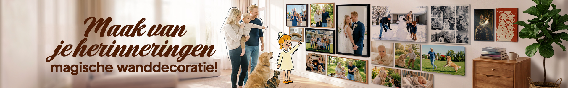Foto op canvas