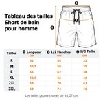 Short de bain à motifs tropicaux hawaïens personnalisé avec photo de 1 à 5 visages - Cadeau d'anniversaire pour les hommes et enfants
