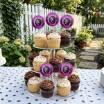 Personalized Graduation Photo Cupcake Topper with Name Graduation Ceremony Gift for Graduates