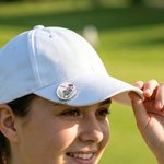 Personalizzato fiore di nascita Golf Club marcatore di palline da golf con clip magnetica per cappello e nome Compleanno Giorno di gioco Regalo per gli amanti del golf