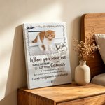 Personalised Warm Pet Photo Paw Print Framed Canvas Print with Name Home Decor Ship from USA Memorial Sympathy Gift for Pet Owners Lovers