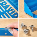 Personalized Sports Pattern Medal Display Stand with Name Sports Memorabilia Wall Decor Game Day Gift for Sport Lover Athlete Teenager